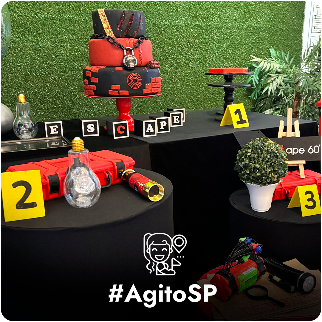 Agito SP: Escape 60' garante diversão nas festas de aniversário